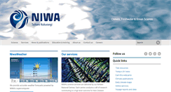 Desktop Screenshot of niwa.co.nz